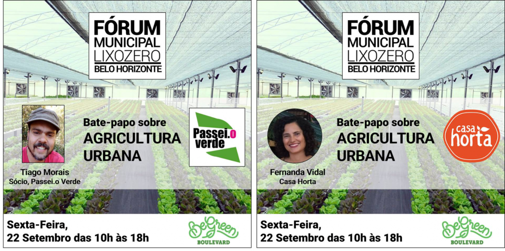 Bate Papo Agricultura Urbana Forum LIXOZERO BH